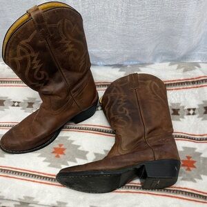 Smoky Mountain Boots Brown Leather Western Cowboy Boots